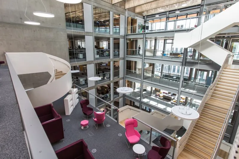 Interior of Bayes Centre. 