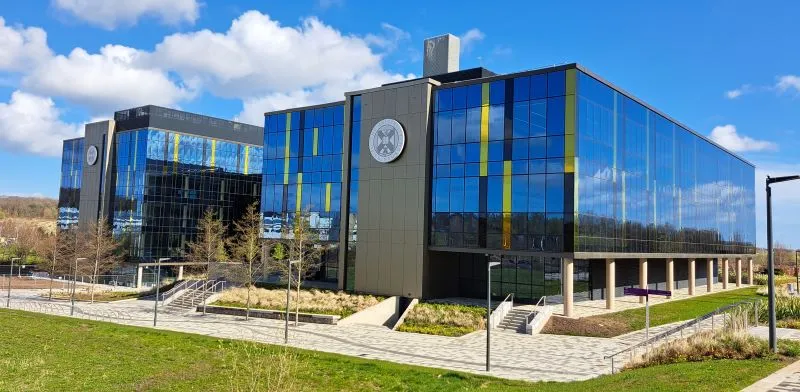 IRR building exterior. 