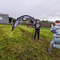 Dr Chloe Cutler-Burton, Montane Spine Summer Challenger South. Staff volunteering.