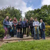 Venchie Children and Young People's Project in Craigmillar. Staff volunteering.