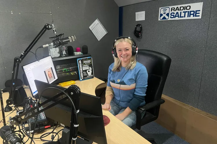 Sammi on Radio Saltire