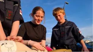 Leith Sea Cadets use new equipment