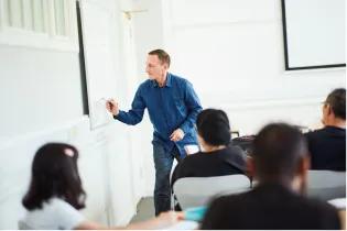 The Welcoming is a Scottish charity dedicated to supporting asylum seekers, refugees and migrants in Edinburgh. They use University rooms to provide English language classes for New Scots.