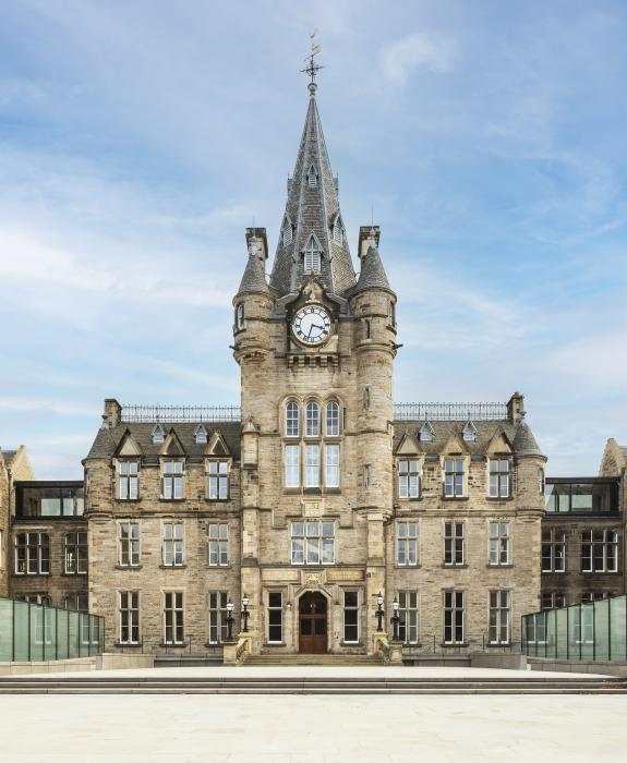 Edinburgh Futures Institute from Lauriston Place.