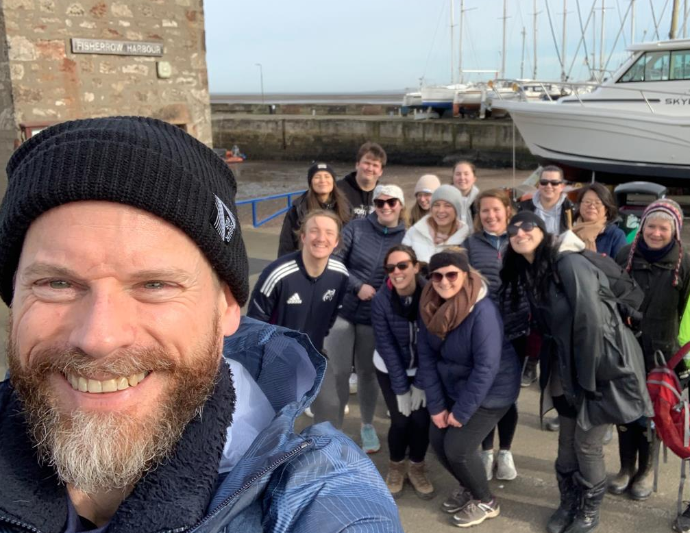 Business School volunteering with the East Lothian Rangers 2023